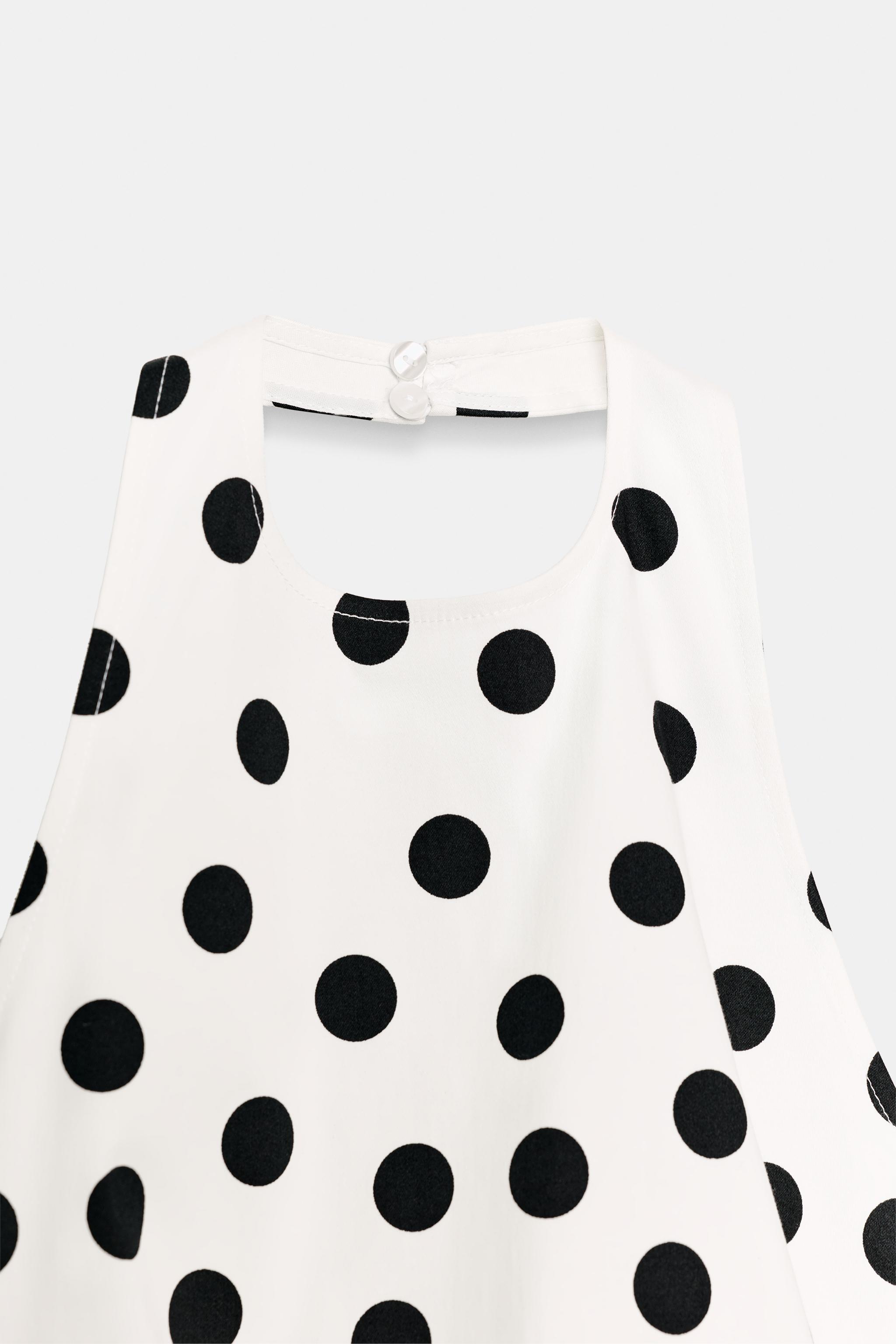 TOP BALLON À POIS